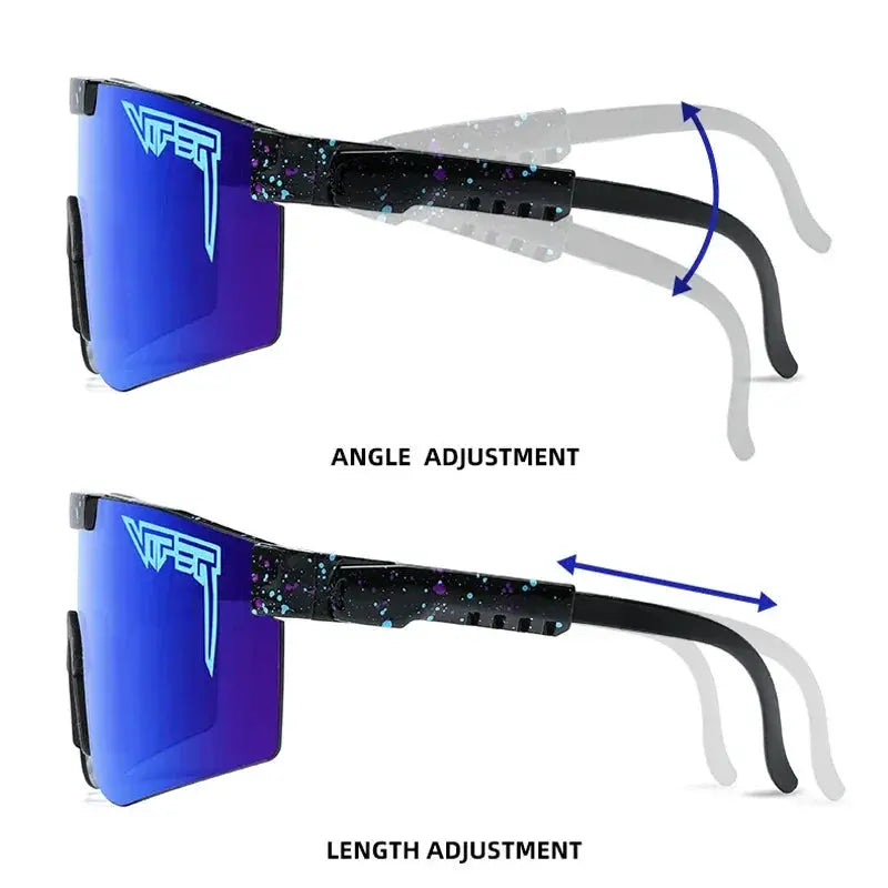 PIT VIPER Sunglasses UV400 Cycling Eyewear For Men And Women