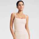 NCLAGEN - Built-In Bra Tank Top Yoga Vest Women