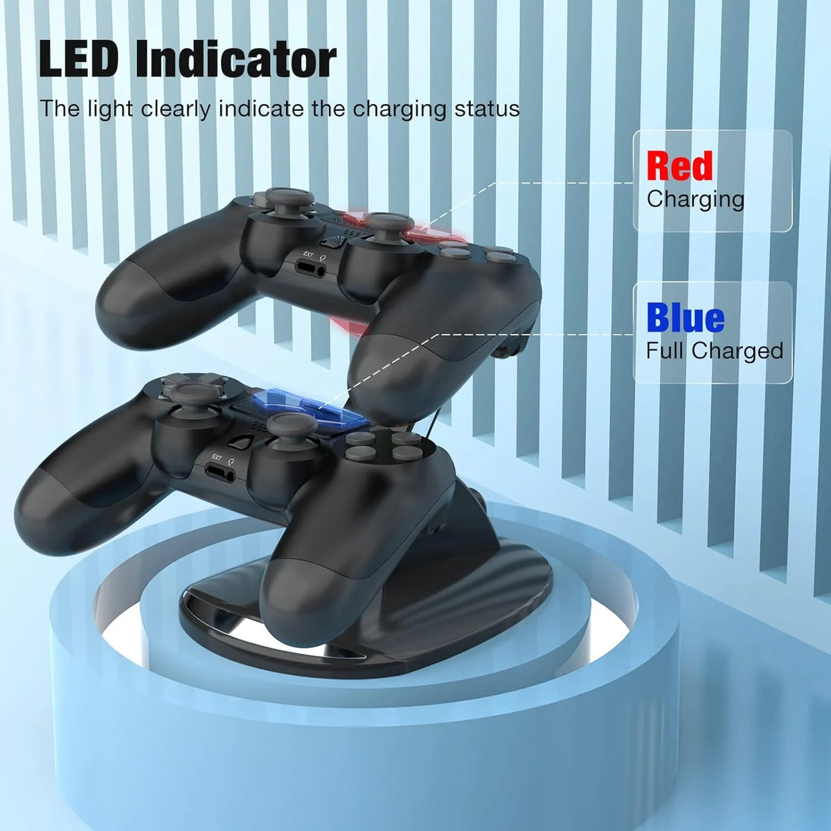 Dual Controller Charging Dock