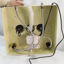 Electric Foot Basin Spa Massager with One-Button Drainage Dual-Colored Lights Deep Clean Foot Bath for Salon Home Use