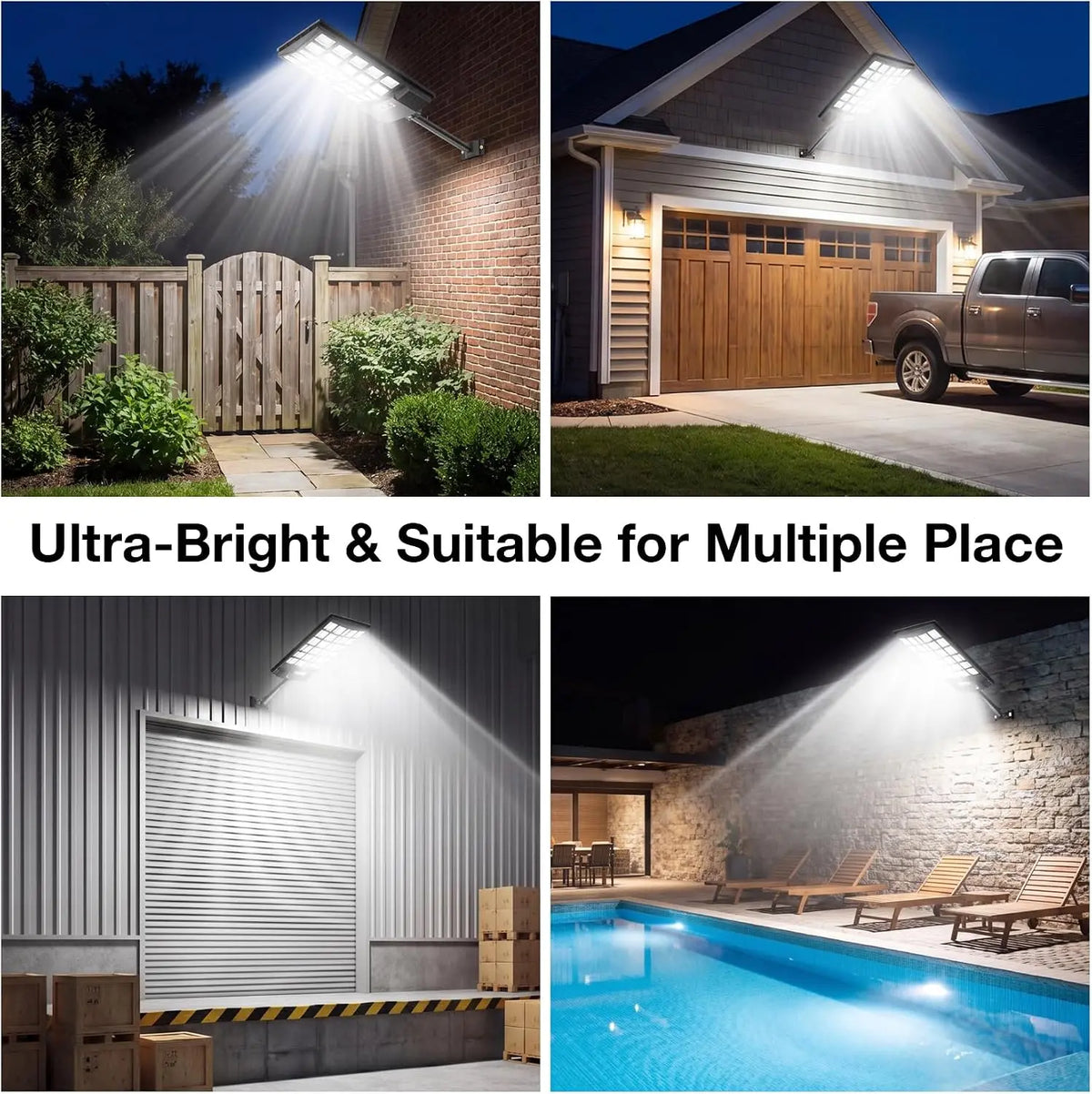 Waterproof Solar LED Flood Light — product view 6