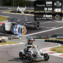 Kids Foldable Electric Go Kart Bluetooth