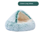 Cozy Plush Cat Bed Self-Warming Cat Nest for Dogs Cats