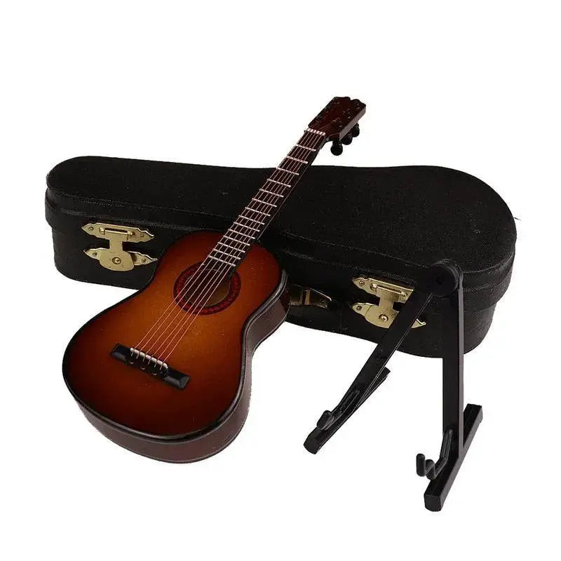 Mini Wooden Guitar Gift - Music Lovers — 3