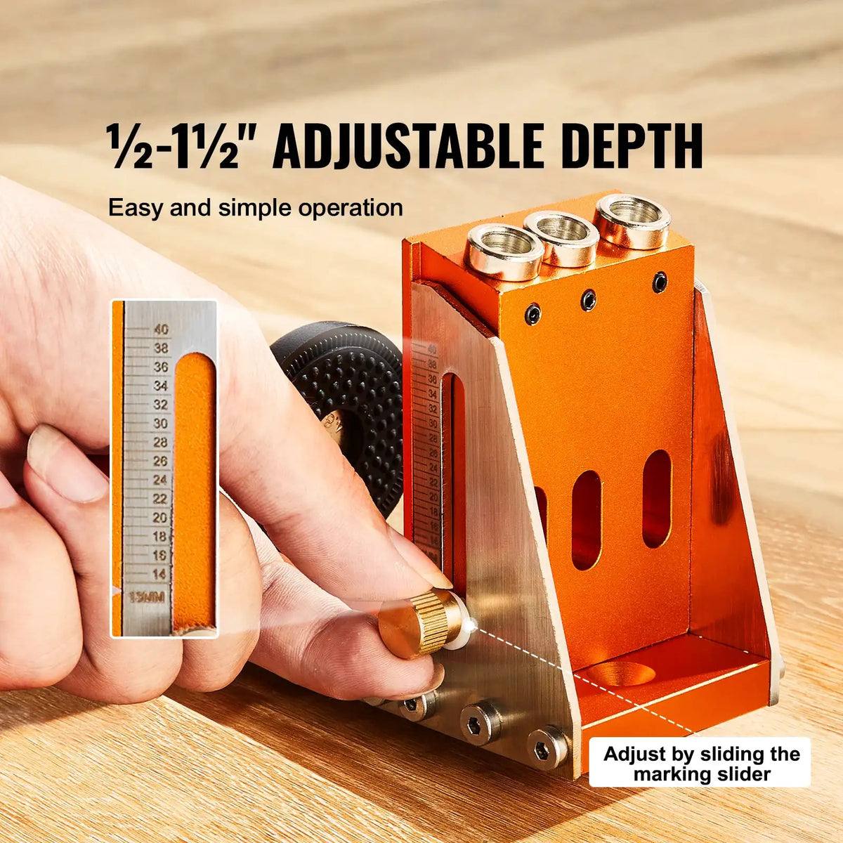 Adjustable Pocket Hole Jig System — product image 3