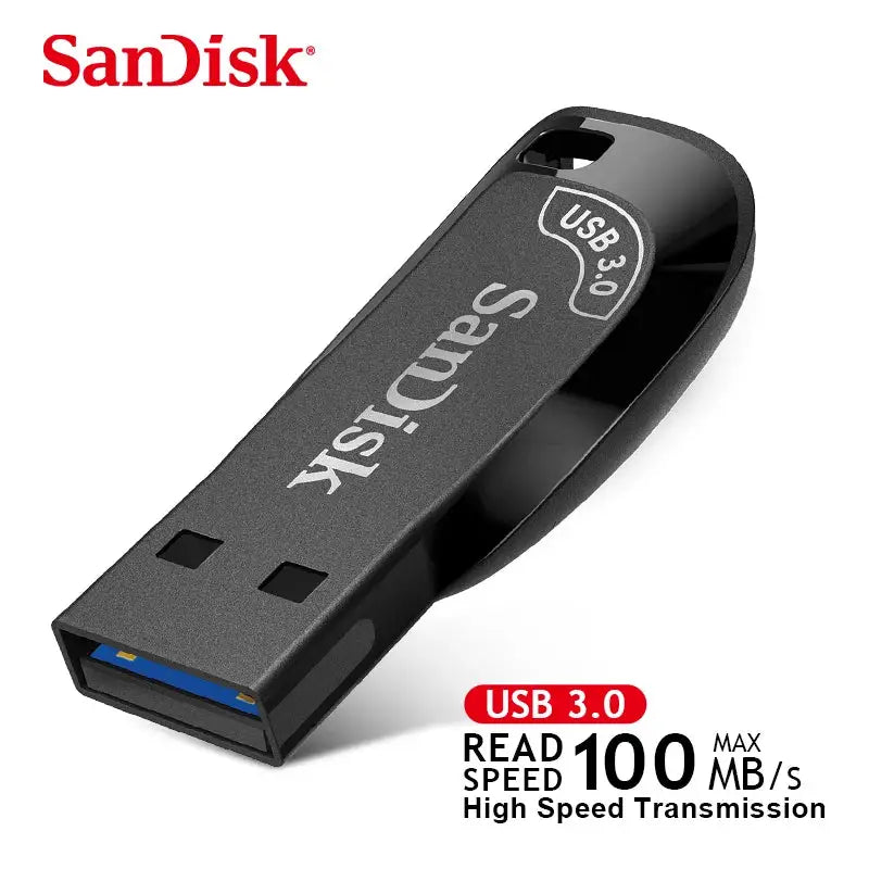 Original SanDisk USB 3.0 Pendrive Ultra Shift Flash Drive 256GB 128GB 64GB 32GB USB Pen Drive Memory Stick Car U Disk Flash Disk