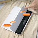 For 2024 iPad Pro 11 iPad 10th Cover with Pencil Holder