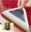 4/8pcs Set Triangle Washable Rug Gripper Anti Slip Mat