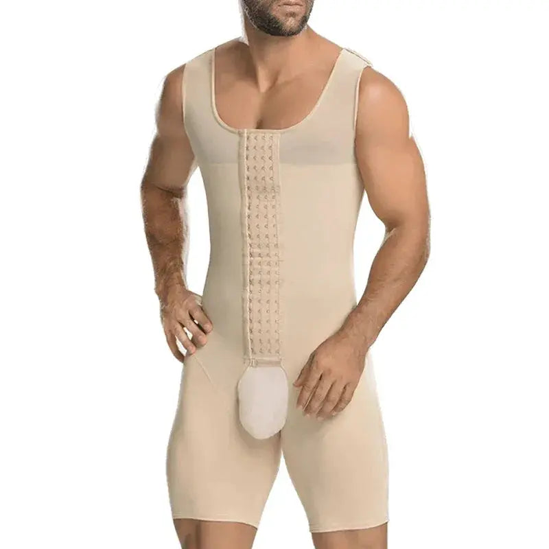 Mens Slimming Bodysuit For Tummy Control And Weight Loss