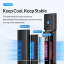 ORICO M2 SSD Enclosure NVMe 10Gbps PCIe Tool Free Case