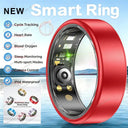 R10 Smart Ring with Charging Case Multi-color Ring Men Women Health Sleep Heart Rate Monitoring IP68 Waterproof Multi-sport Mode