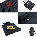Waterproof Rock Climbing Rope Backpack with Ground Mat