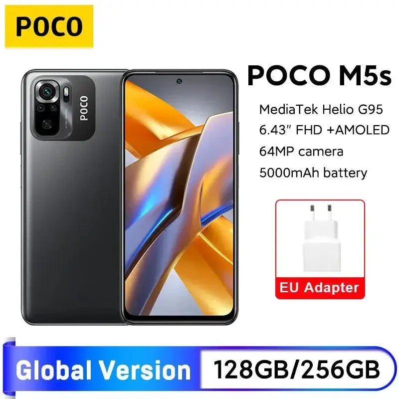Poco M5s Global Version 64MP Quad Camera AMOLED 5000mAh