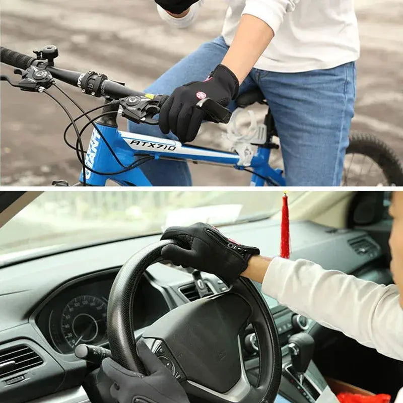 Winter Thermal Full Finger Touchscreen Gloves Unisex