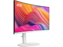 MSI 34 Inch White Curved Uwqhd Monitor