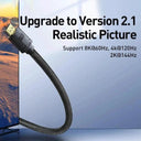 Seamless HDMI Cable for 8K/4K VRR Gaming