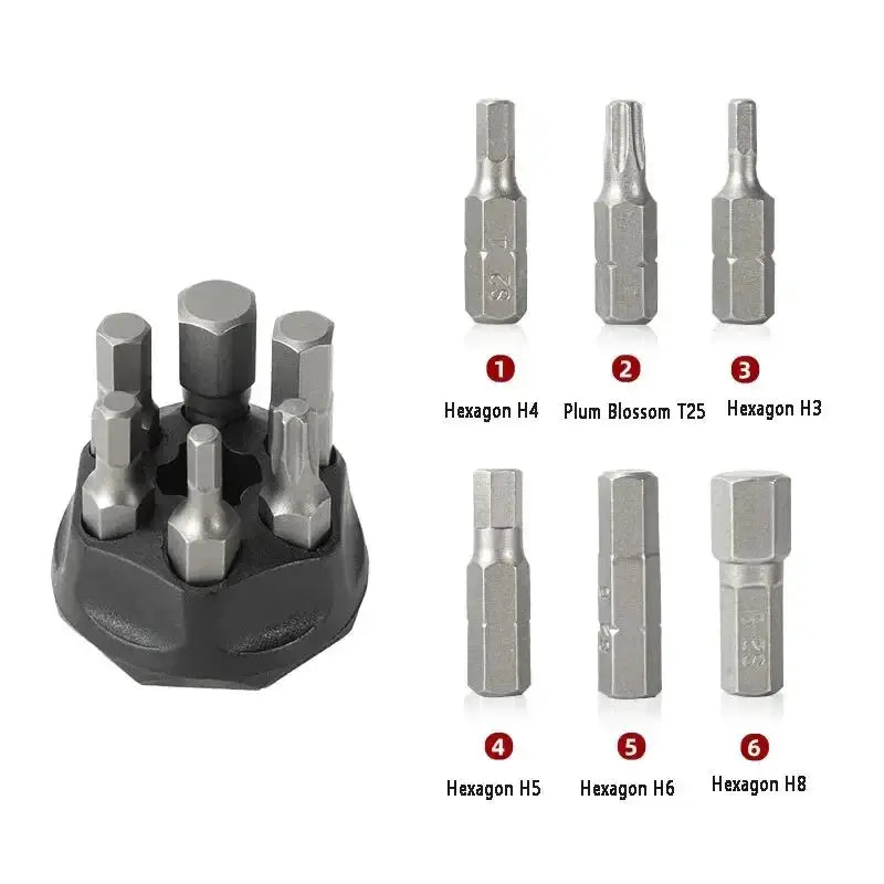 Enlee Bicycle Torque Wrench With Bit Set For Bike Repair