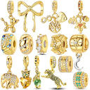 Gold Series Charm Bead Sterling
