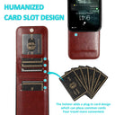 Business Demeanor Leather Case for iPhone Pro Max Mini Pro