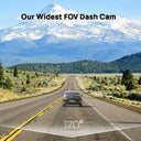 2.5K Dash Cam With Gps For Safer Driving