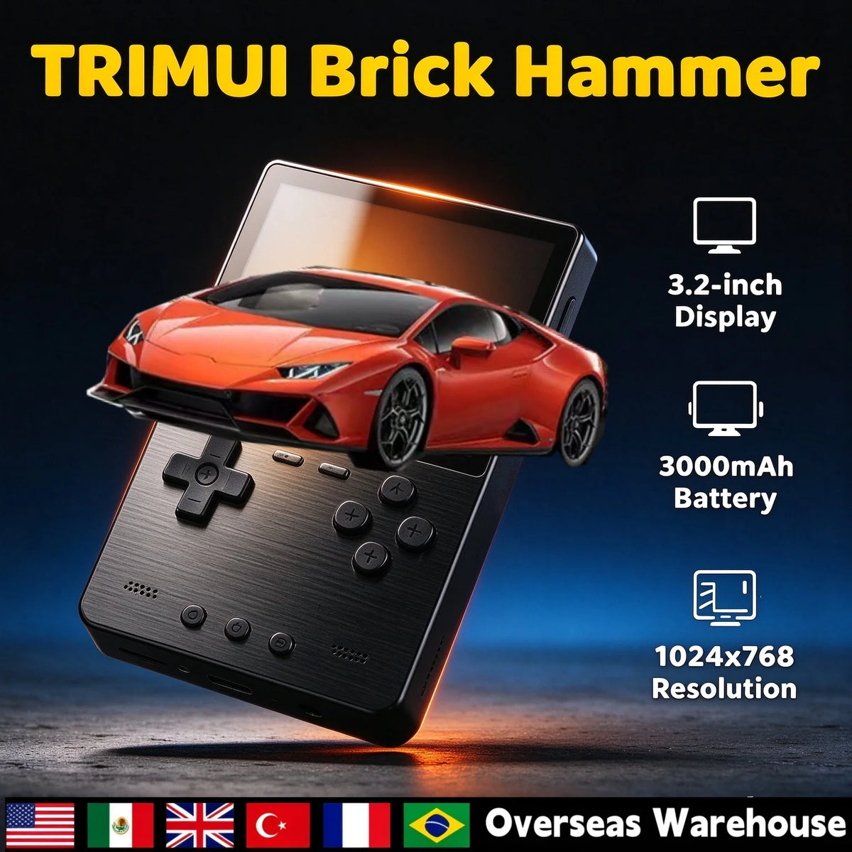 Trimui Brick Hammer Handheld