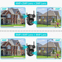 8MP AI Tracking Outdoor Security Camera