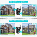 Smart Outdoor PTZ Camera for Homes AI