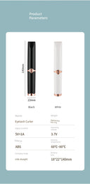 OVL Electric Heating Eyelash Curler 2-in-1 SUNFLOWER Heater