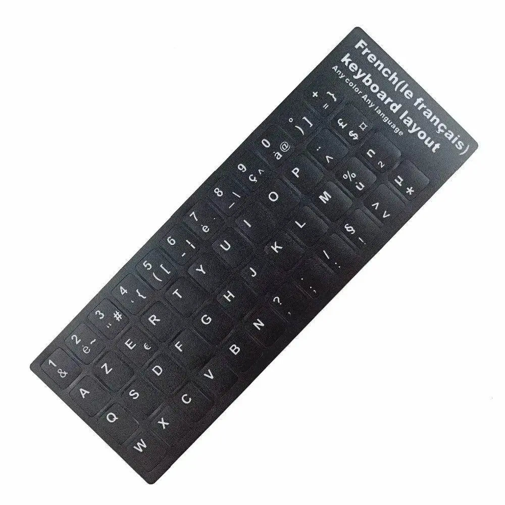 Multilingual Keyboard Stickers for Easy Multilingual Typing