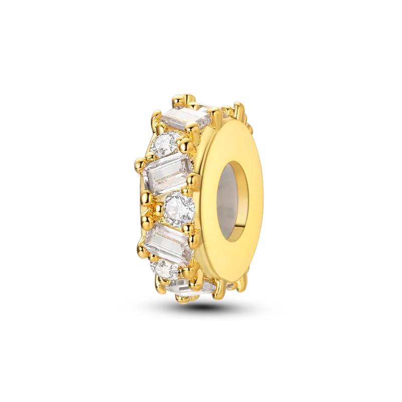 Gold Series Charm Bead Sterling