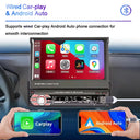 7 Inch CarPlay Android Auto 1 Din MP5 Receiver With Touch Screen Best Car Audio