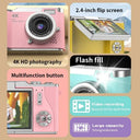 Selfie Camera for Teens 1080P Clarity