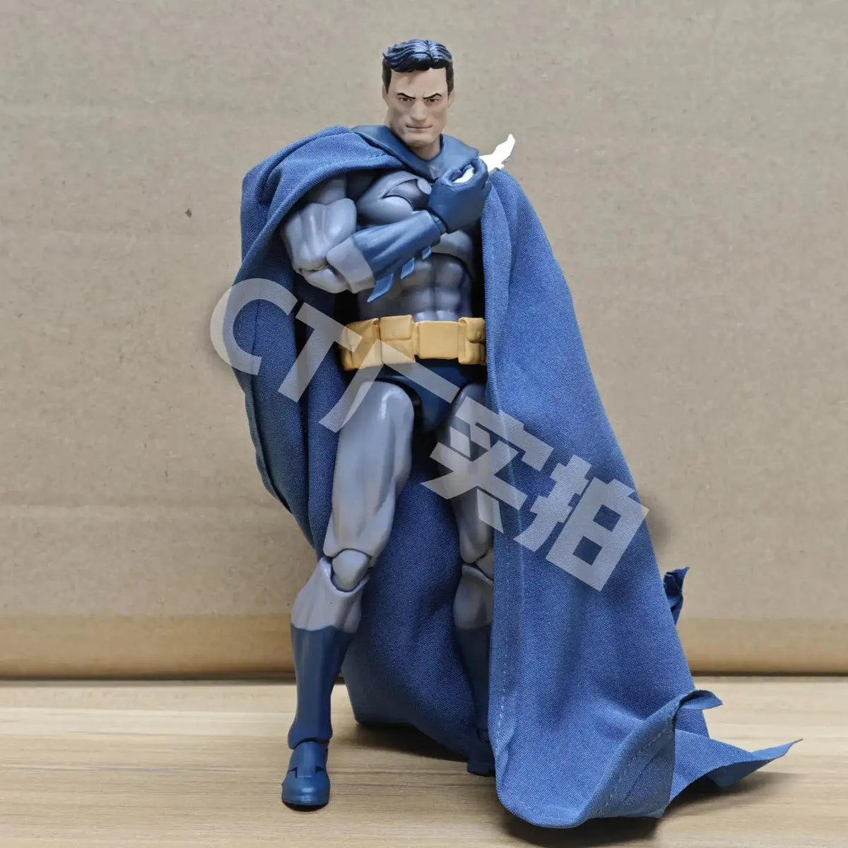 CT Toys Batman Mafex 126 Blue Action Figure 1/6 Scale DC HUSH SHF Anime Collectible Figurine Fans And Collectors Xmas Gifts
