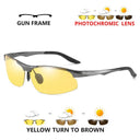 Men's Aluminum Polarized Photochromic Sunglasses for Driving