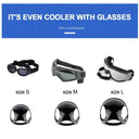 Dog Eye Safety Sunglasses and Helmet