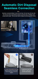 New Product Release Self Empty Floor Robot Vacuum ABIR R30