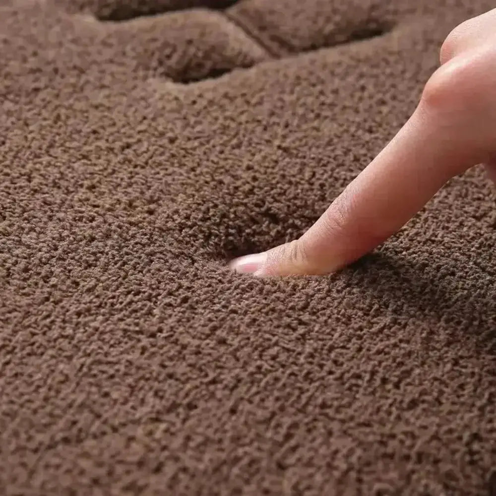 Anti Slip Mat Faux Cashmere Memory Foam Carpet For Home