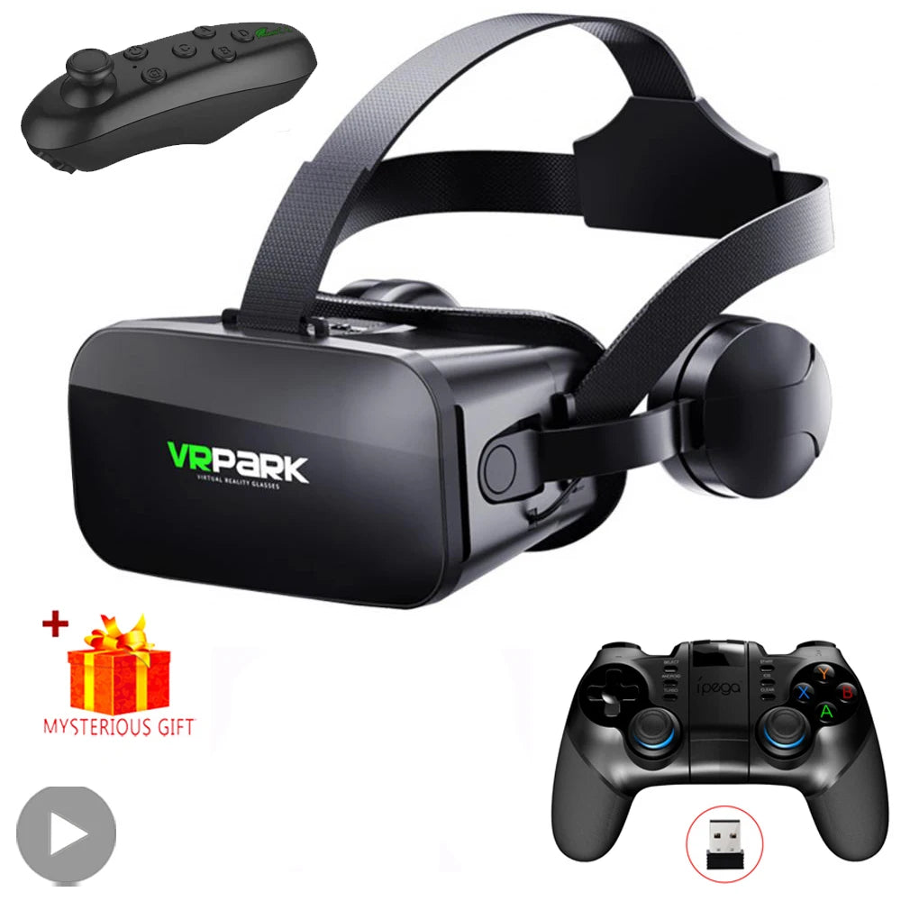Headset Virtual Reality Vr Glasses
