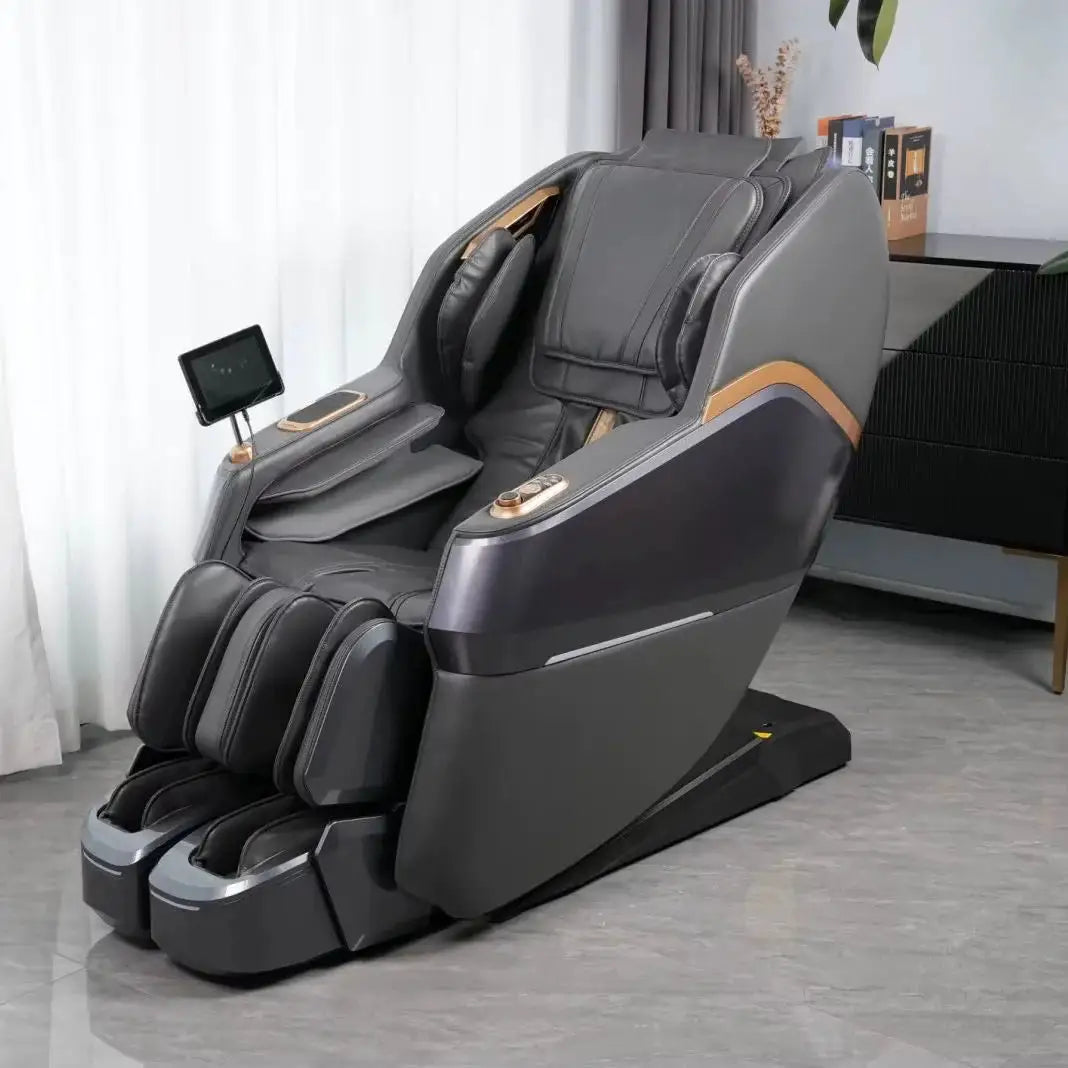 Massage Chair 4D with Zero Gravity Full Body with Voice Control,Back Heating,Bluetooth Speaker,Foot 4D Massage Chair