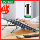 UGREEN Aluminum Laptop Stand Ergonomic Foldable Riser