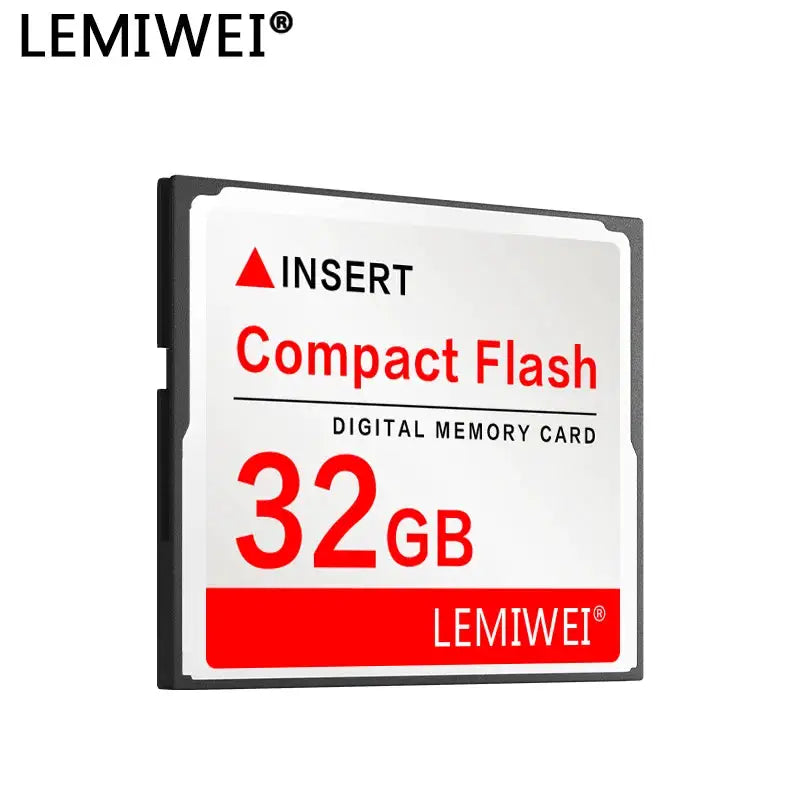 Lemiwei CF Card Insert 256MB 512MB 1GB 2GB 4GB 8GB 16GB 32GB 64GB Compact Flash Digital Memory Card High Speed Memoria CF Card