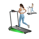 AKLUER Auto Incline Under Desk Walking Pad Motorized Treadmill