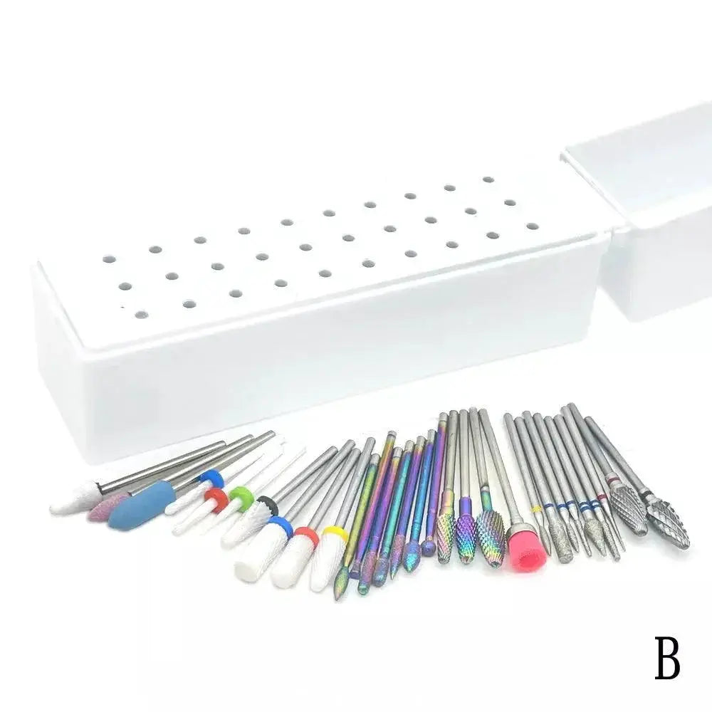 Ceramic Nail Bit Set for Home Nails — product view