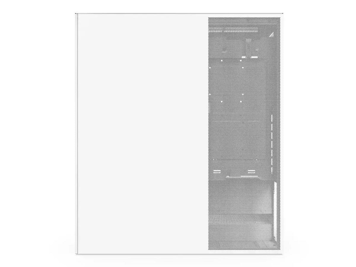 NZXT H7 Flow (2024) Mid-Tower Case - All White-CM-H72FW-01