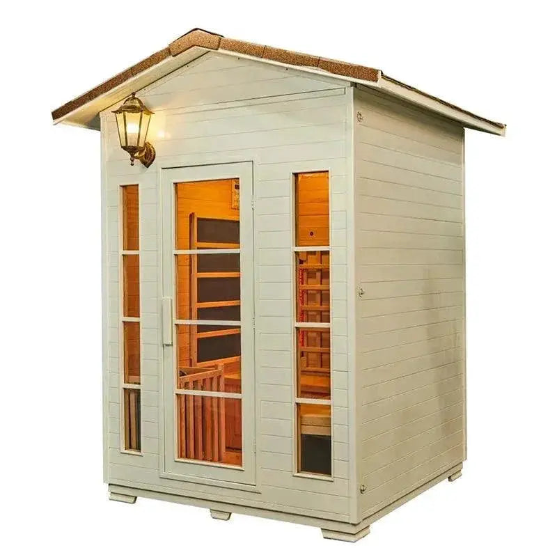 Forest Sauna Villa Outdoor Spa Retreat For Nature Relaxation