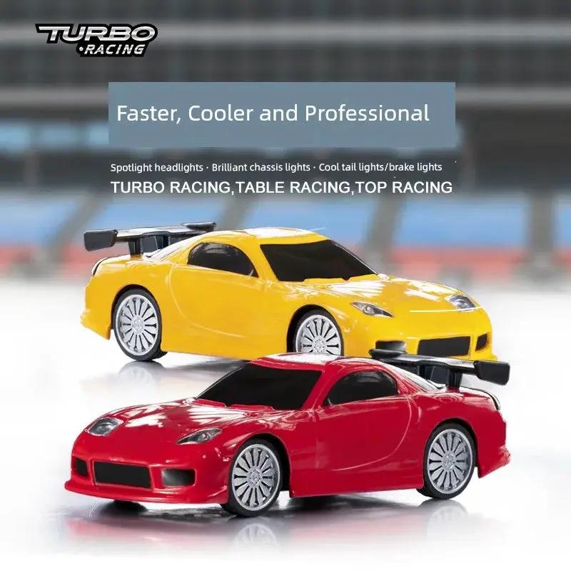 Turbo Racing 1to76 Miniature RC Drift Car For Enthusiasts