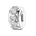 Charm Beads Sterling Silver Color