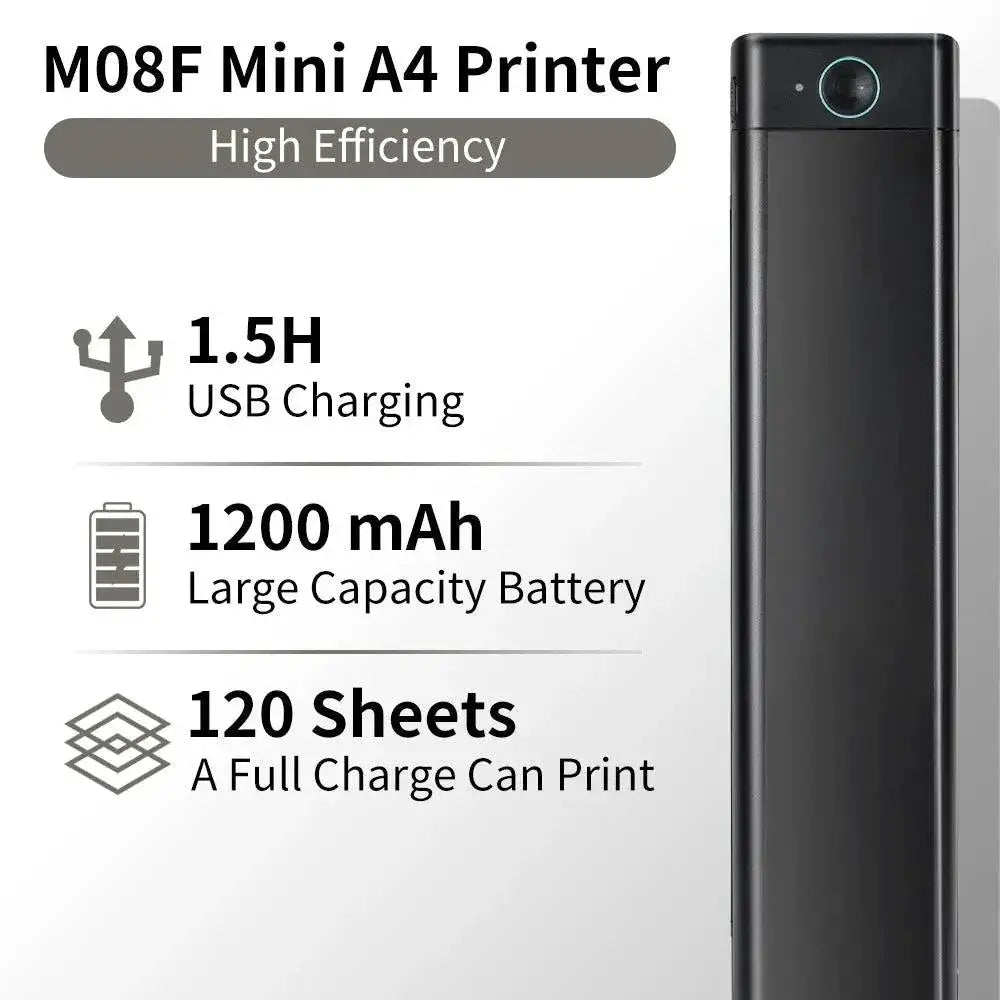 Phomemo M08F Wireless Portable Thermal Printer For Mobile