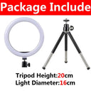 10-Inch Ring Light - Bi-Color With Tripod