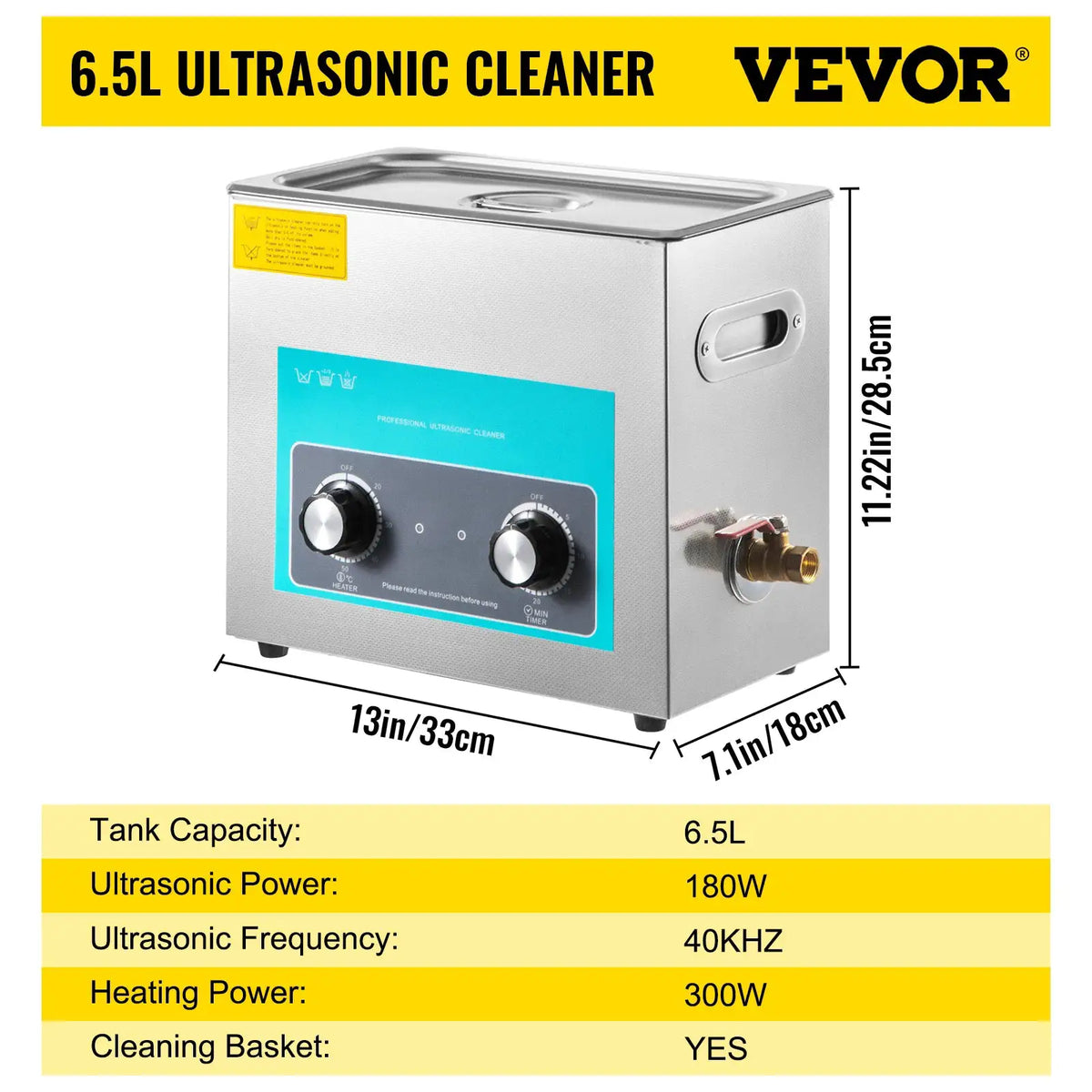 SucceBuy Electric Ultrasonic Cleaner Portable Washing Machine — product view 9